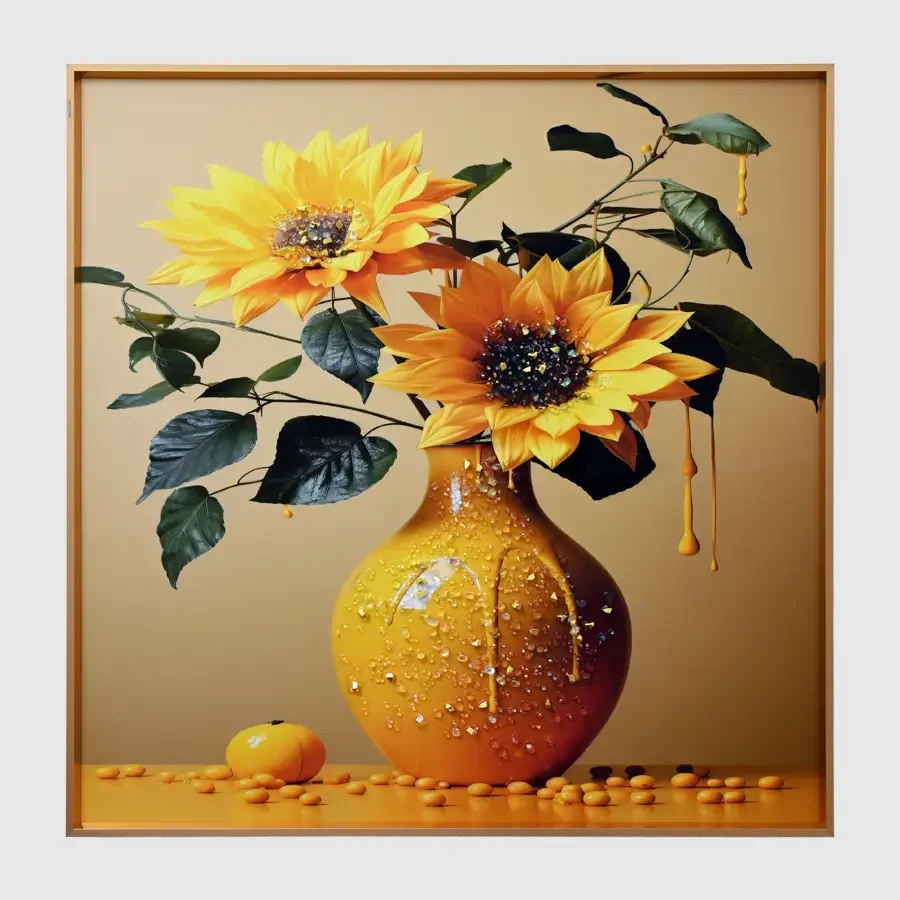 Blooming Flower Crystal Painting