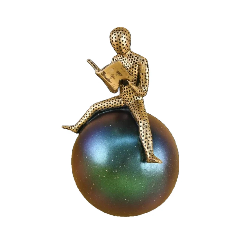 The Man Reading Book Sculpture