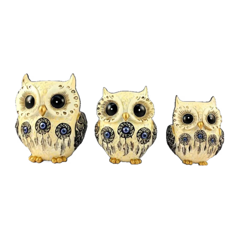 Kawaii Owl Figurine